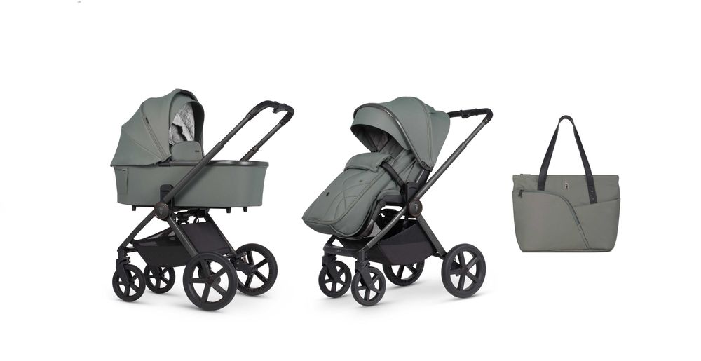 Wózek dziecięcy VENICCI Upline 2 ALOE 2025 2w1|3w1|4w1 OD RĘKI