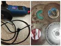 Szlifierka kątowa DEDRA 2300W z tarczami