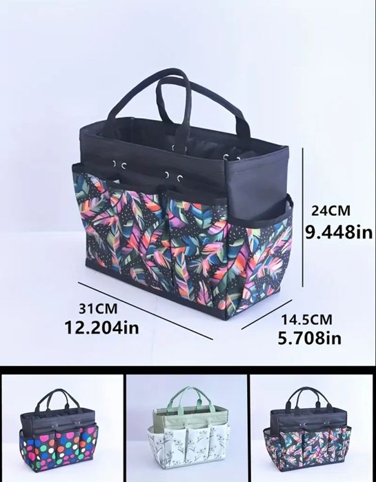 Сумка - органайзер, проектная сумка для вязания