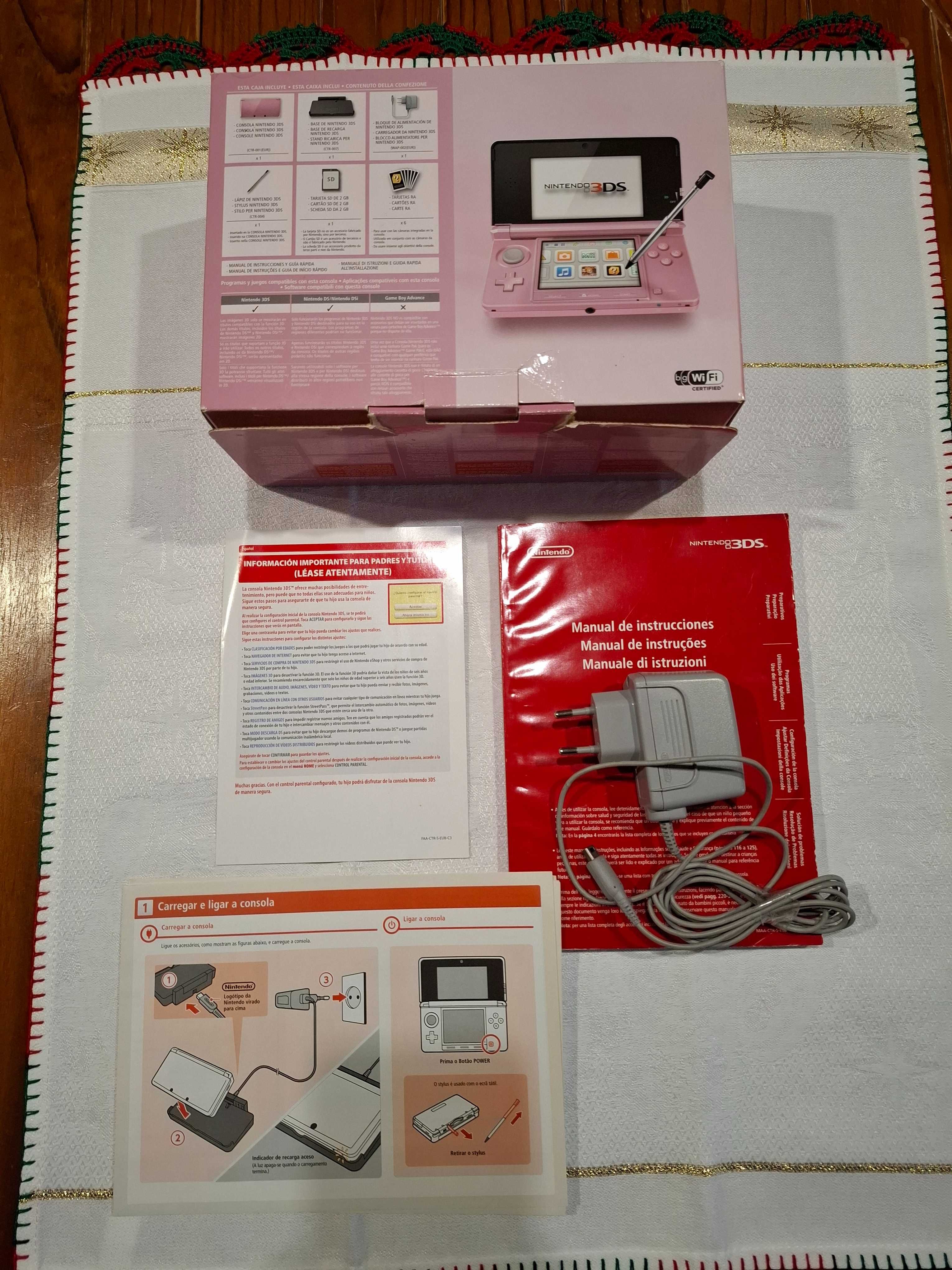 Nintendo 3DS Rosa