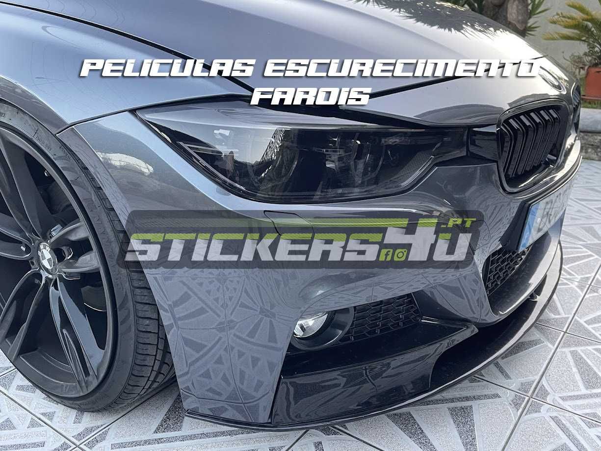 Películas e PPF Escurecimento e proteção Faróis