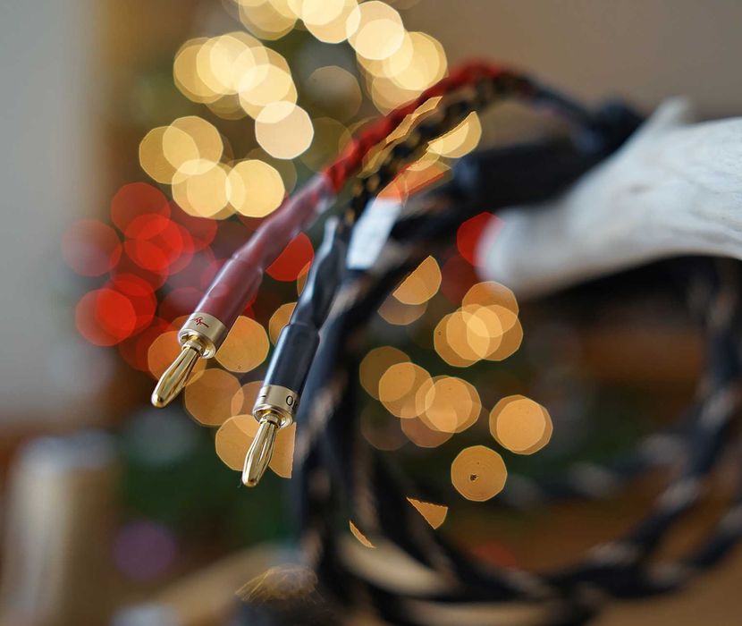 Audiofilskie przewody głośnikowe YY Audio 3m - nowe