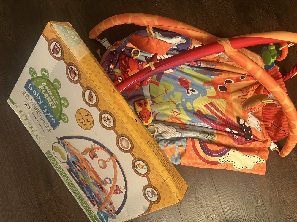 Mata edukacyjna ANIMALS PLANE Kinderkraft 0M+