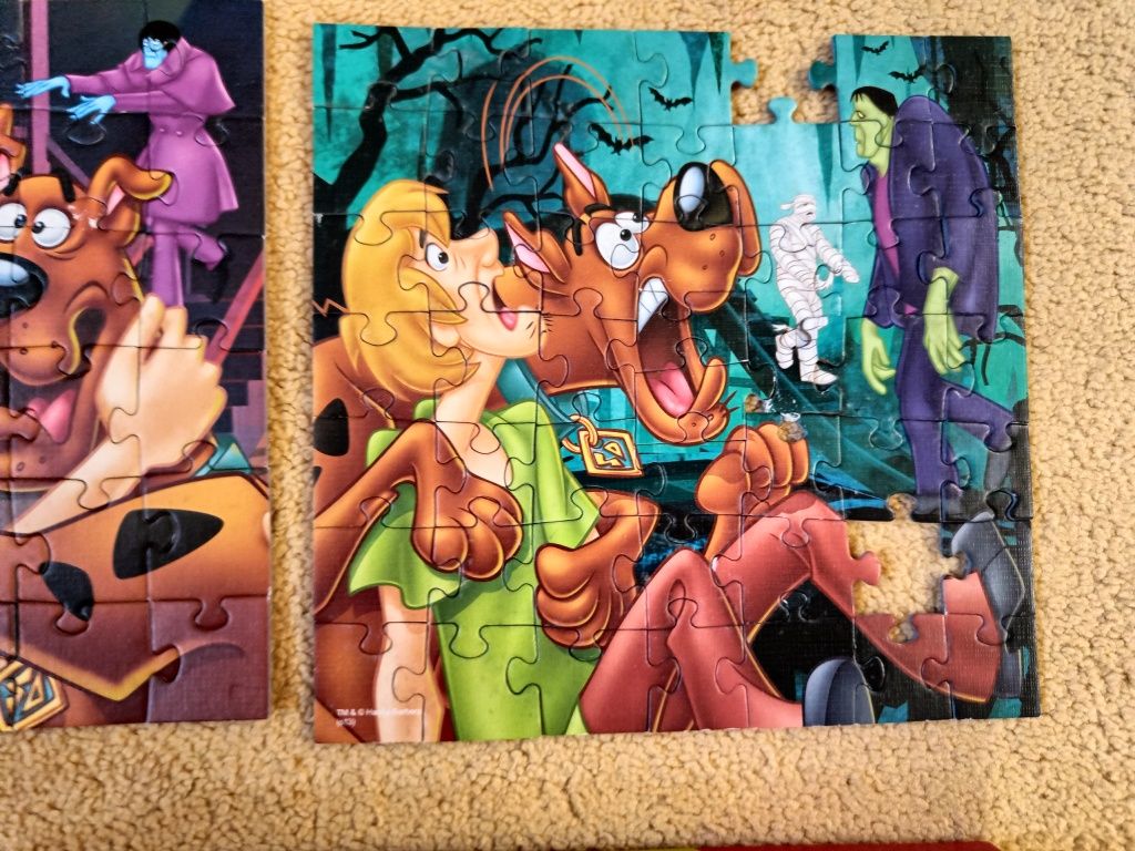 Scooby doo puzzle trefl