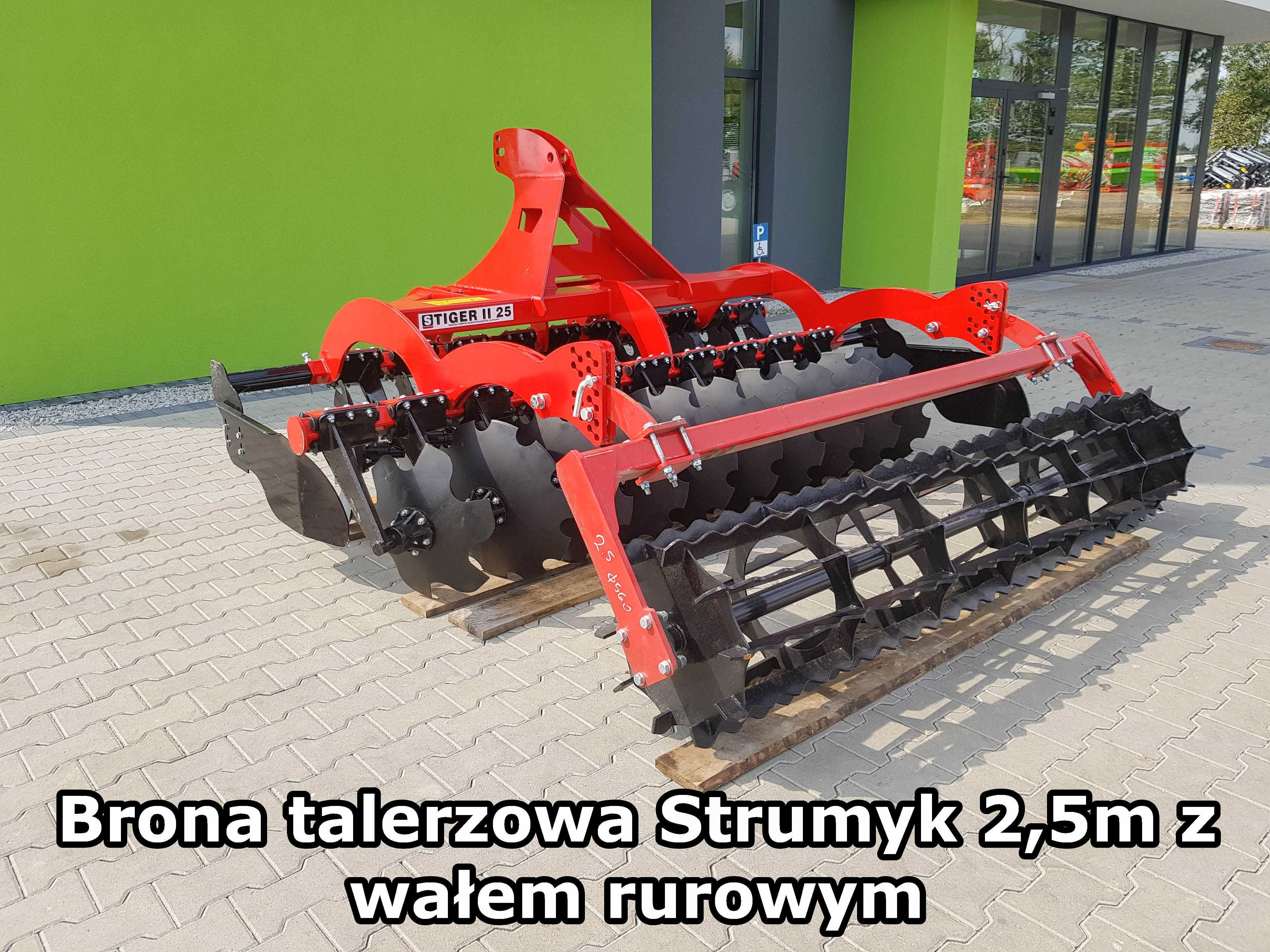 Nowy agregat talerzowy brona uprawowy HYDROPAK 2.5m  3m RATY METANGA