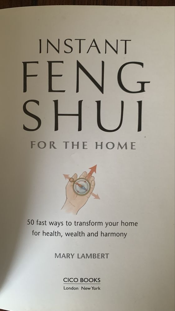 Livro Instant Feng Shui For the Home