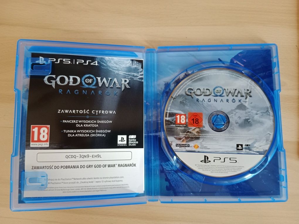 God of War Ragnarök PS5 Płyta CD