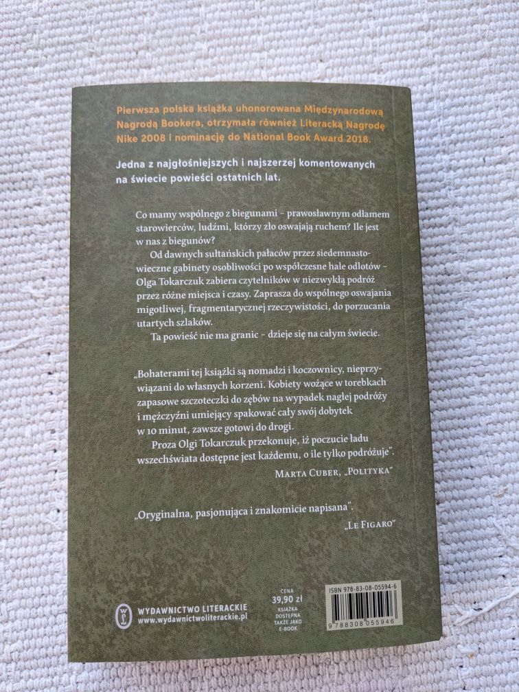 Bieguni - Olga Tokarczuk (książka)
