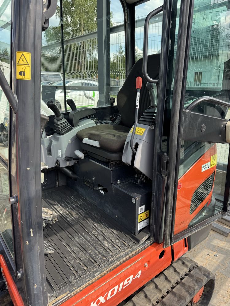 Kubota KX019-4 Pierwszy właściciel kpl łyżek