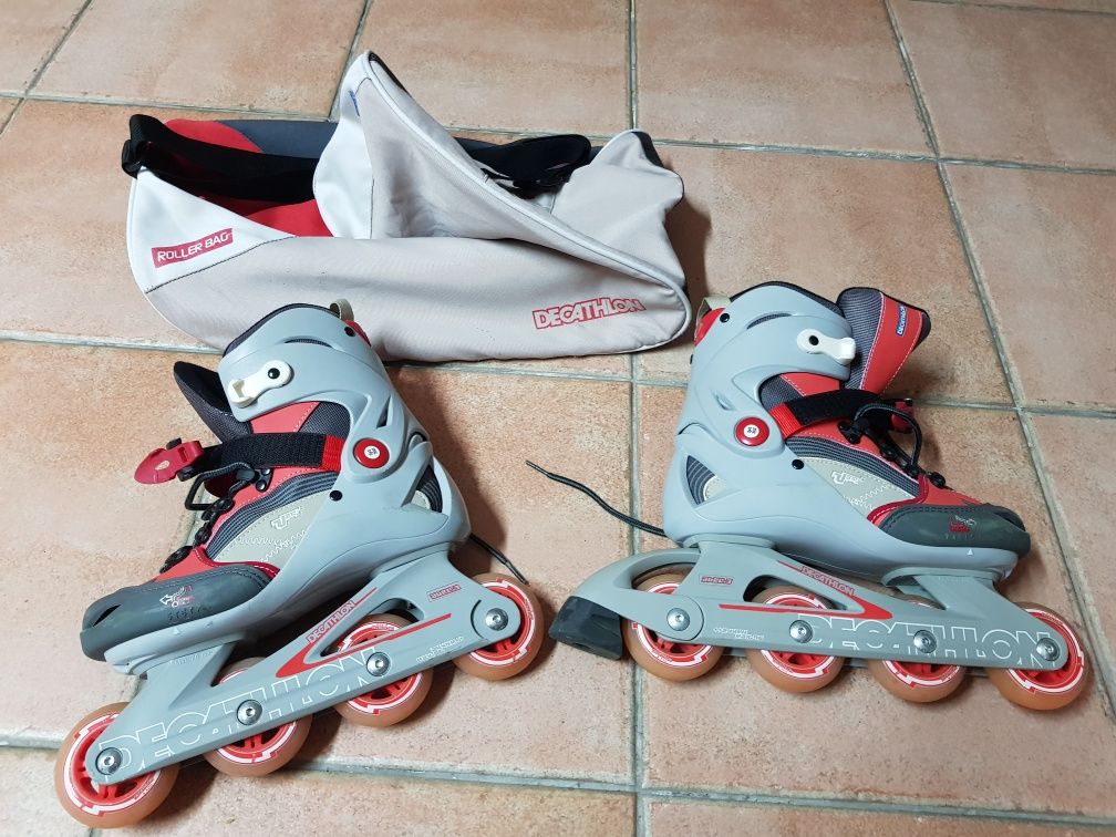 Patins em Linha 36-38 com saco para transporte