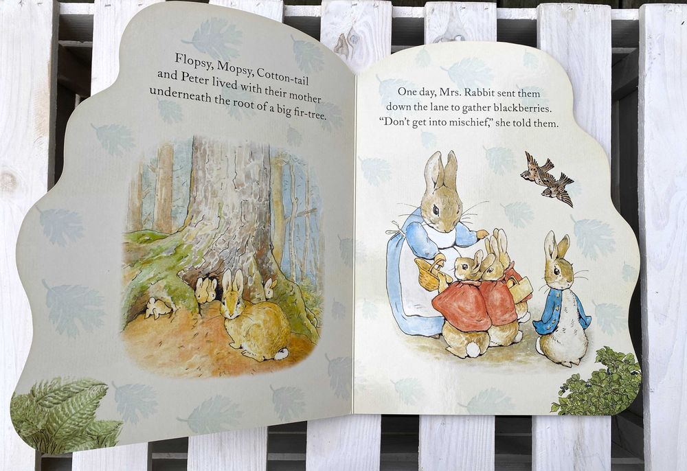 Zestaw 4 książeczek Beatrix Potter angielski Peter Rabbit Tom Kitten