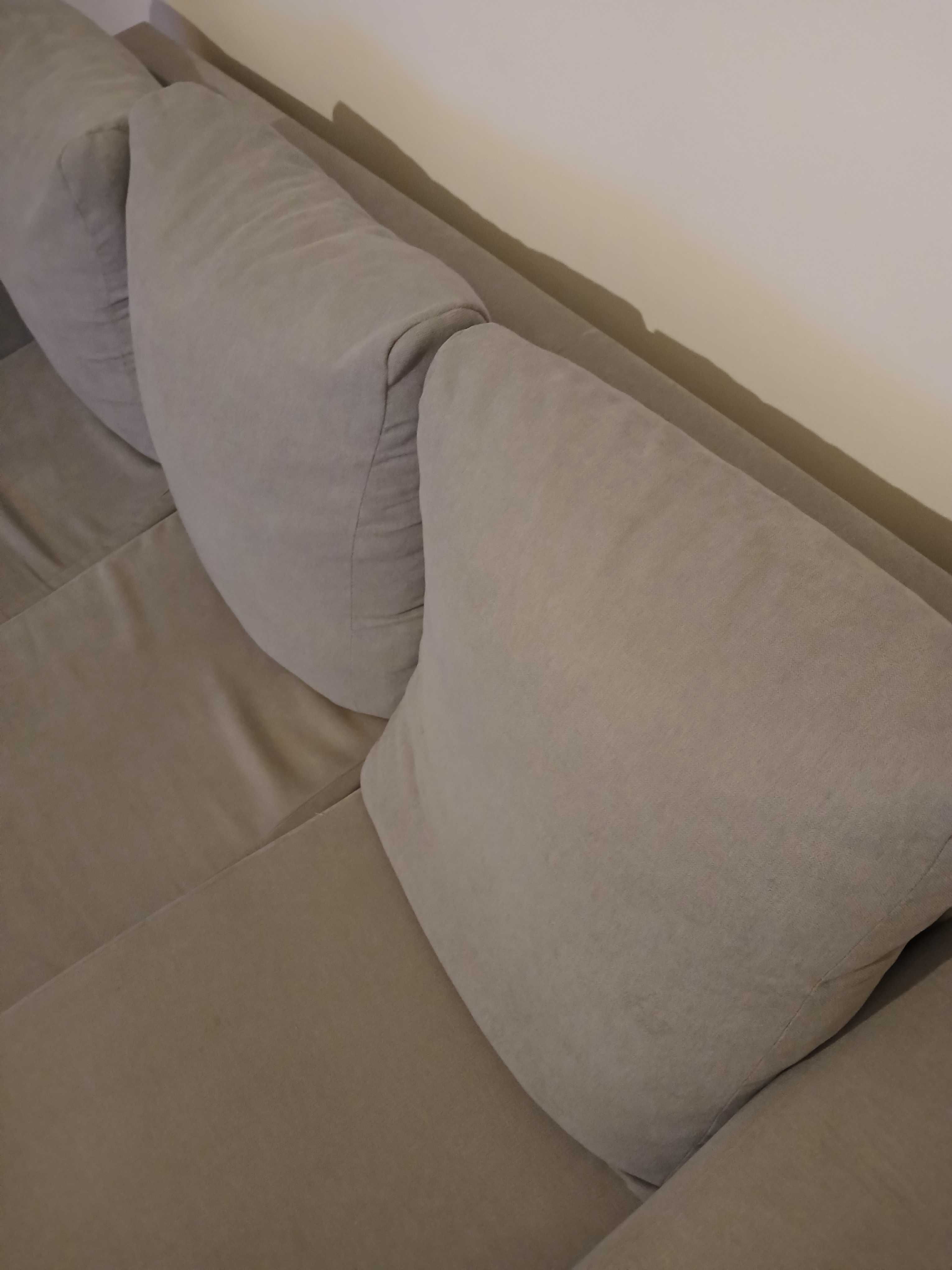 Sofa Cinzento chaise long