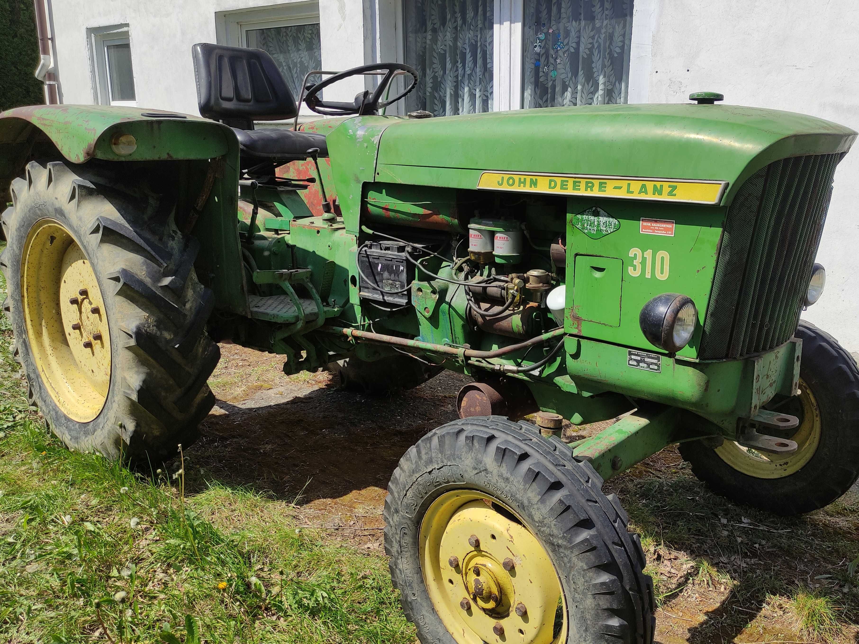 John Deere 310 lanz bdb stan ORYGINAŁ MF 235 255 c 360