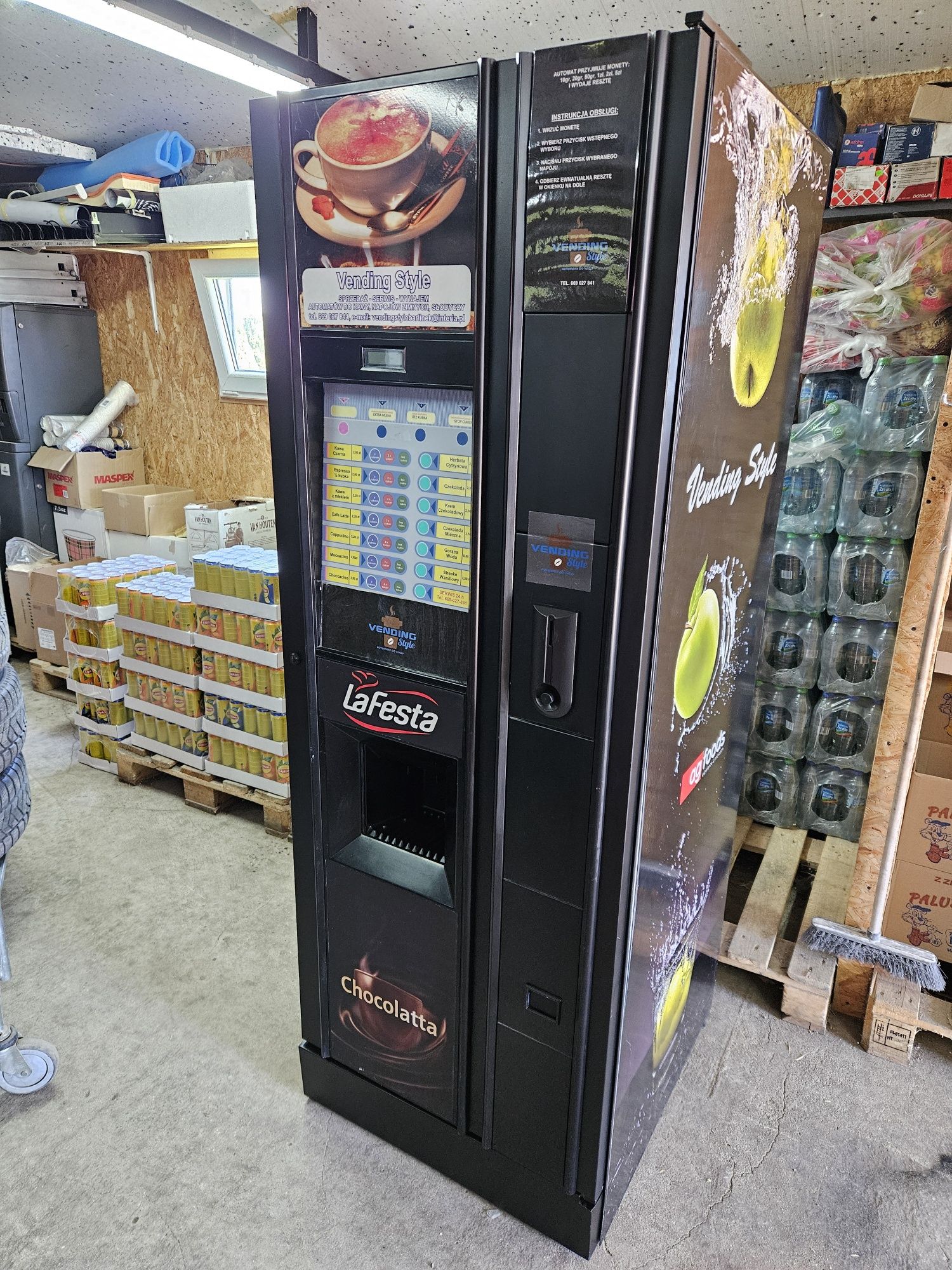 Automat kawomat Bianchi Sirio