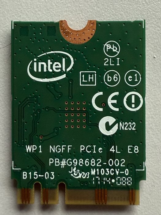 Intel Dual Band Wireless-AC 3160NGW