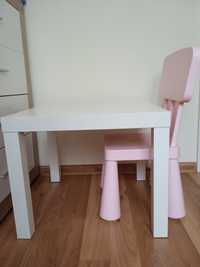 IKEA dla dzieci stolik LACK i krzesełko MAMMUT