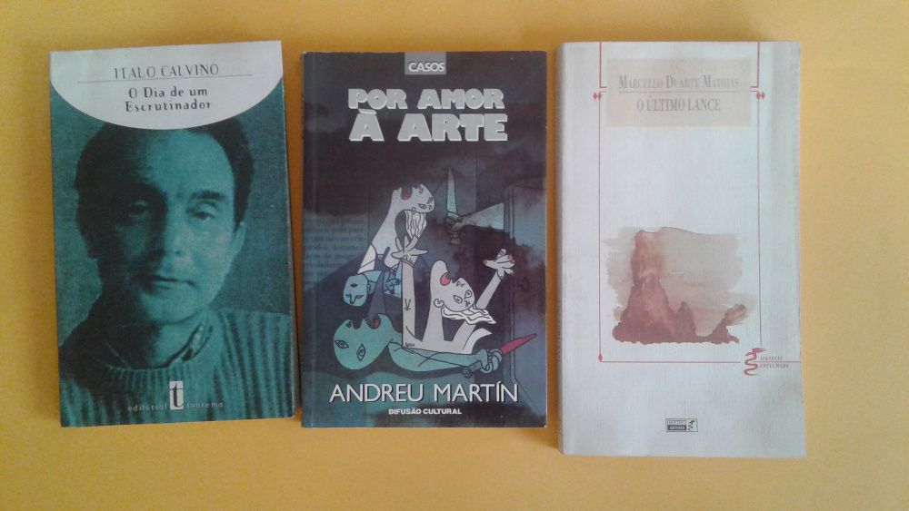 Vários livros de: Italo Calvino George Orwell, Oscar Wilde, etc