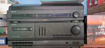 Radio com gira discos