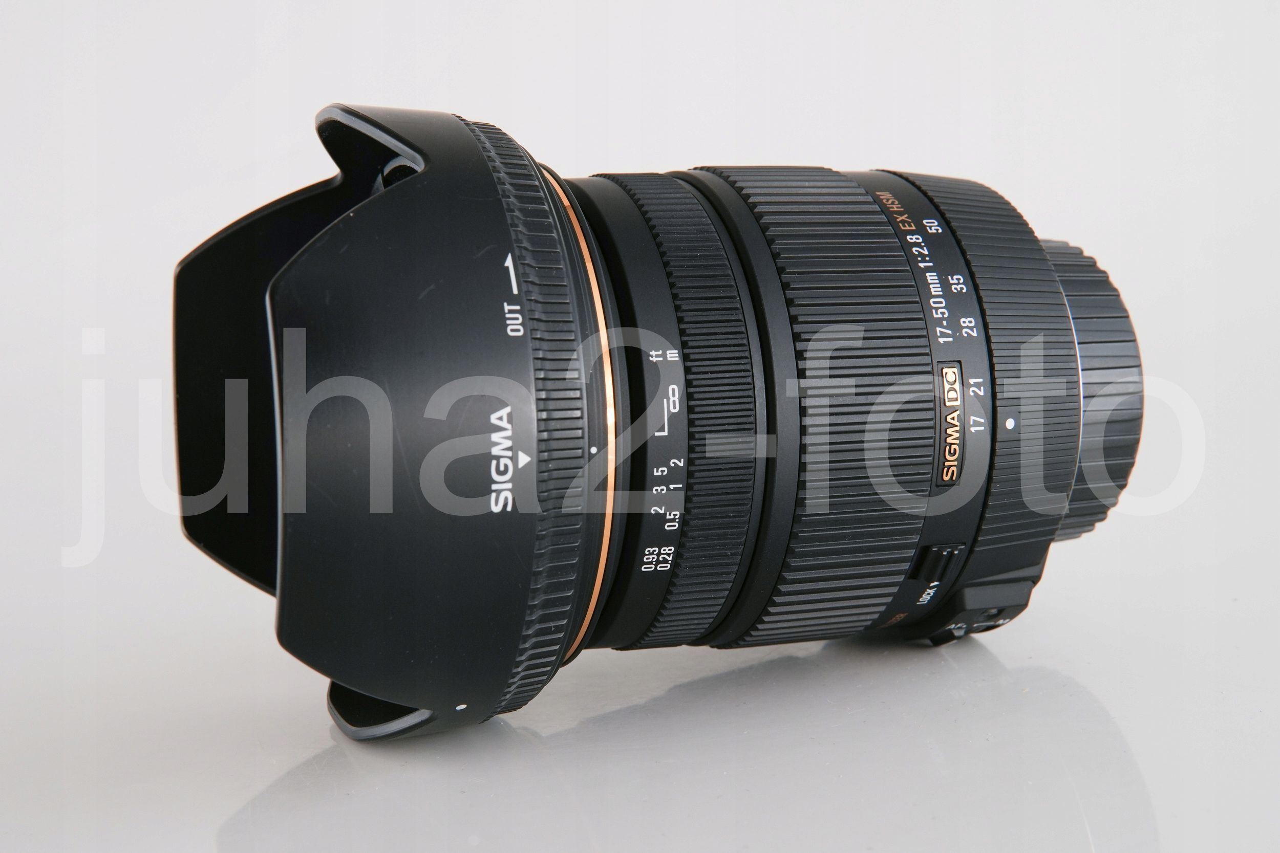 Sigma 17-50 f/2.8 EX DC HSM OS, stan idealny, do Nikona