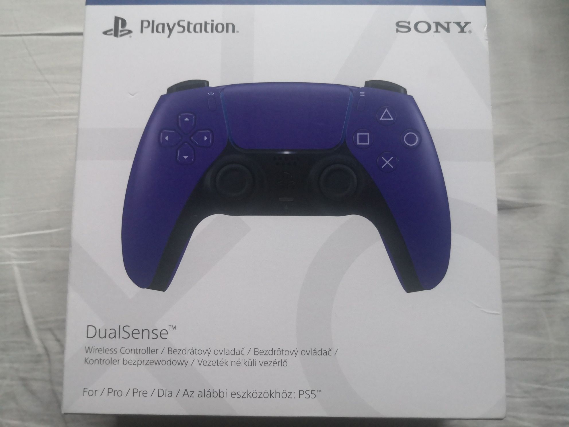 Pad do PS5 /Nowy /Galactic Purple - Galaktyczne Fiolet