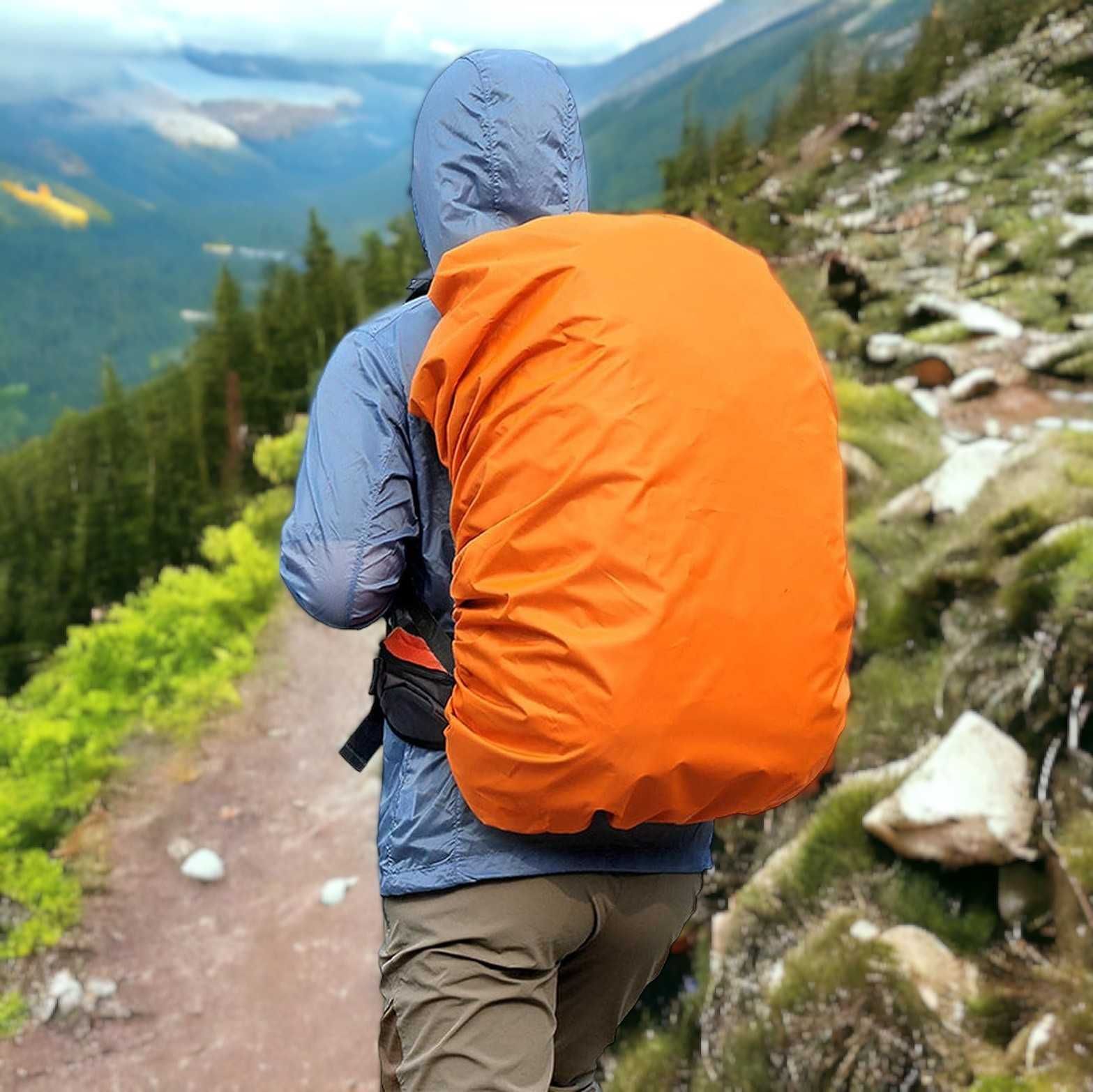 Plecak turystyczny górski trekkingowy "Mnich" 70 litrów czarny PT09