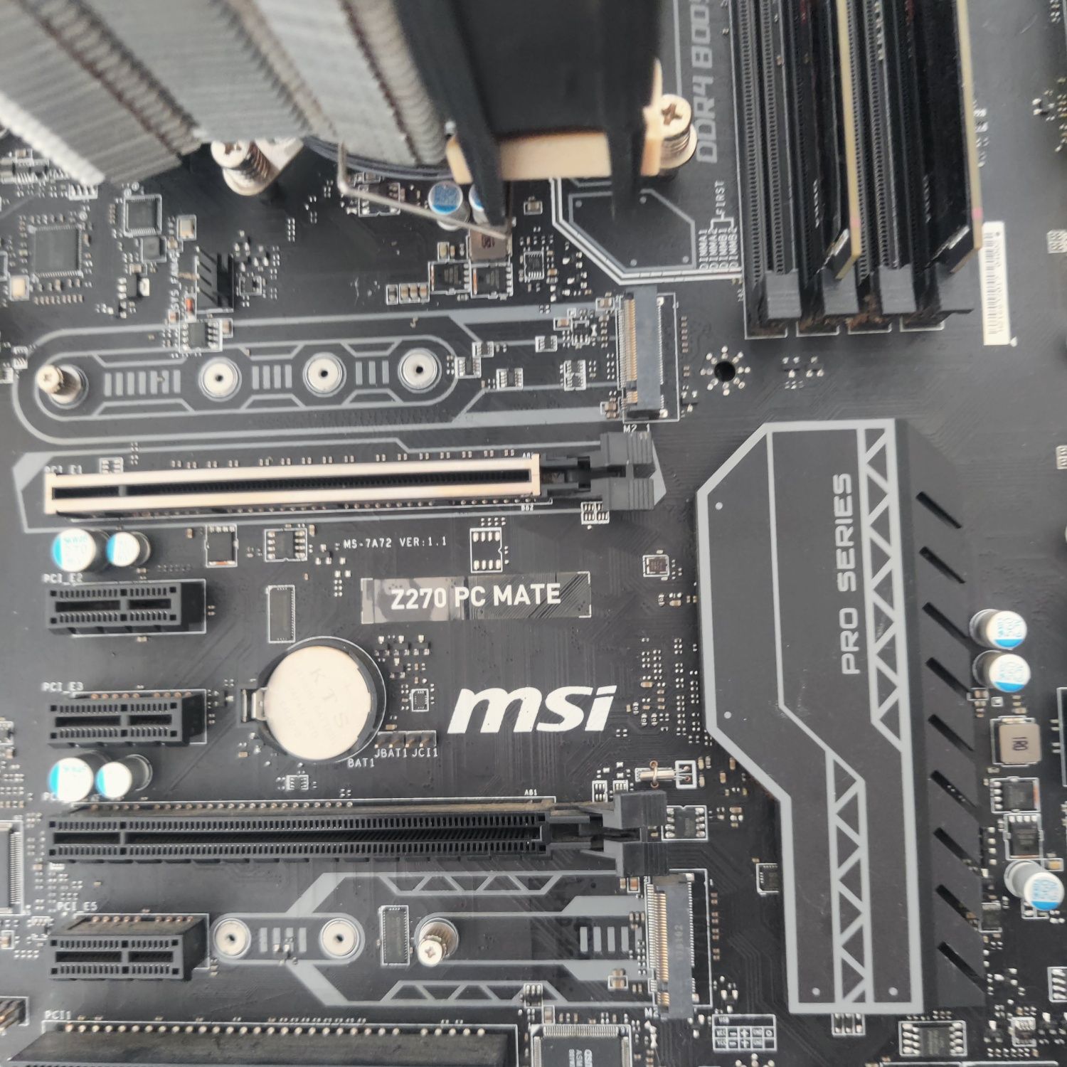MSI Z270 + 7600k+Cooler+8gb