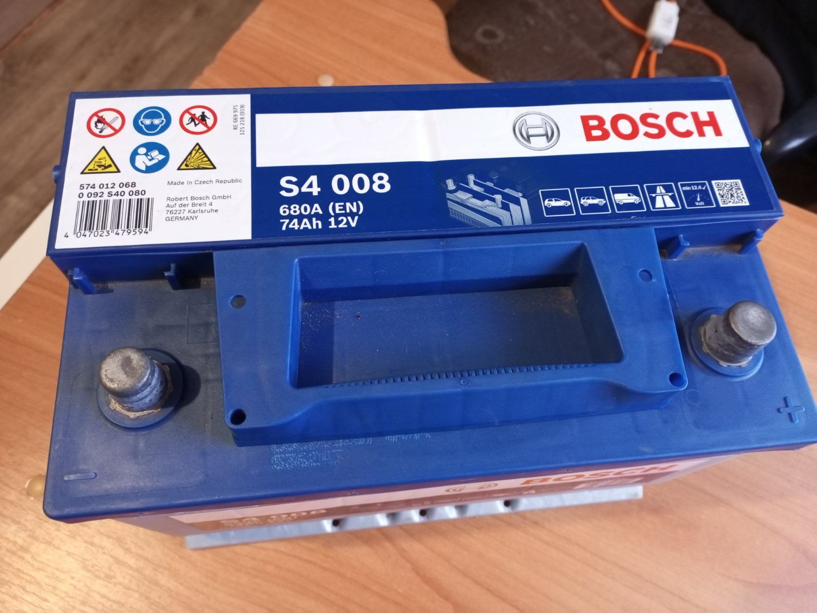 Акумулятор Bosch 74Ah