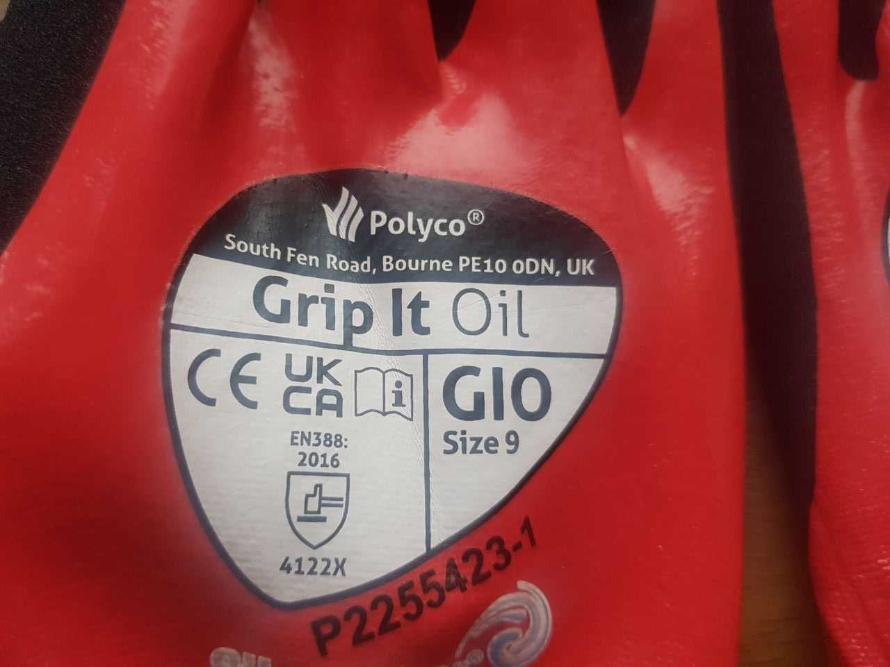 Рабочие перчатка Polyco Grip It oil