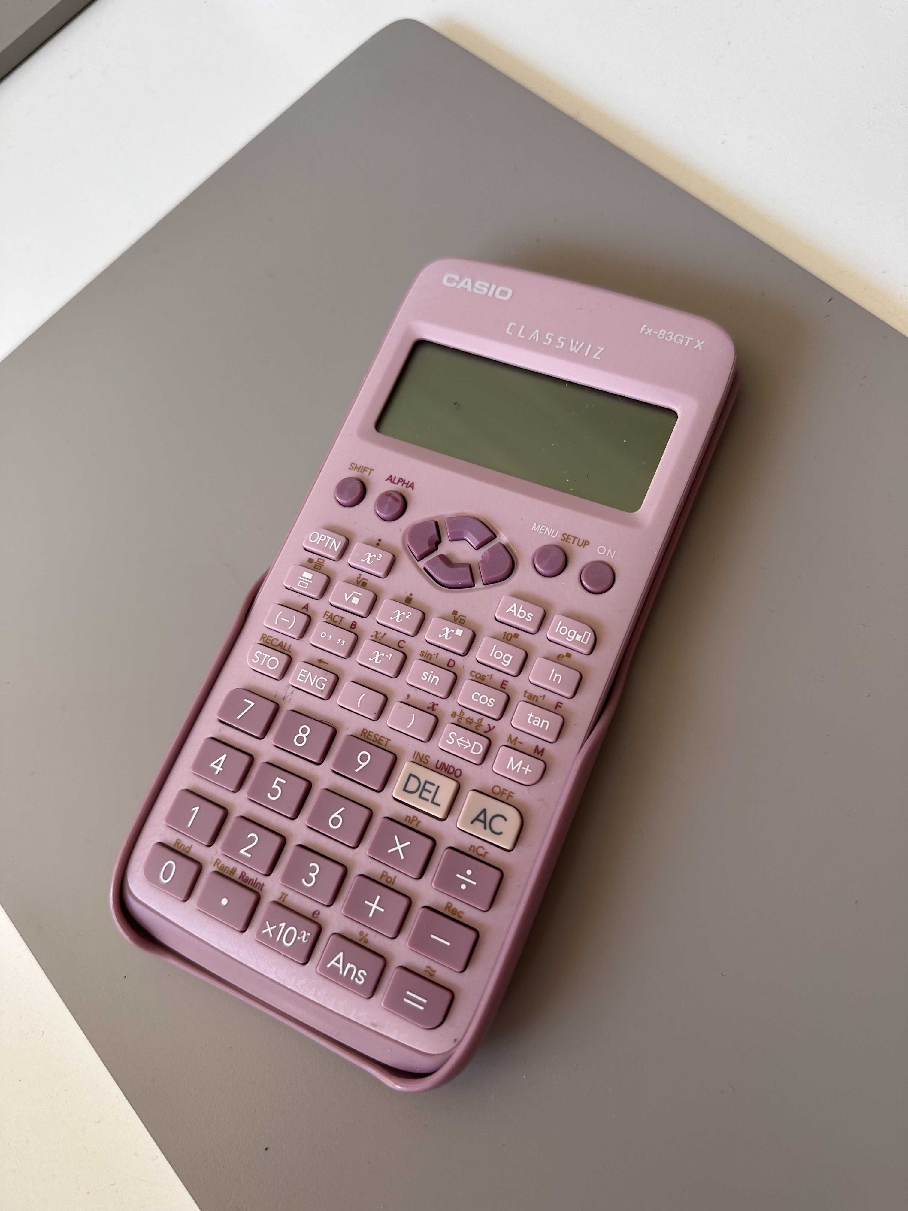 Casio FX-83GTX-DP Kalkulator Naukowy, Różowy