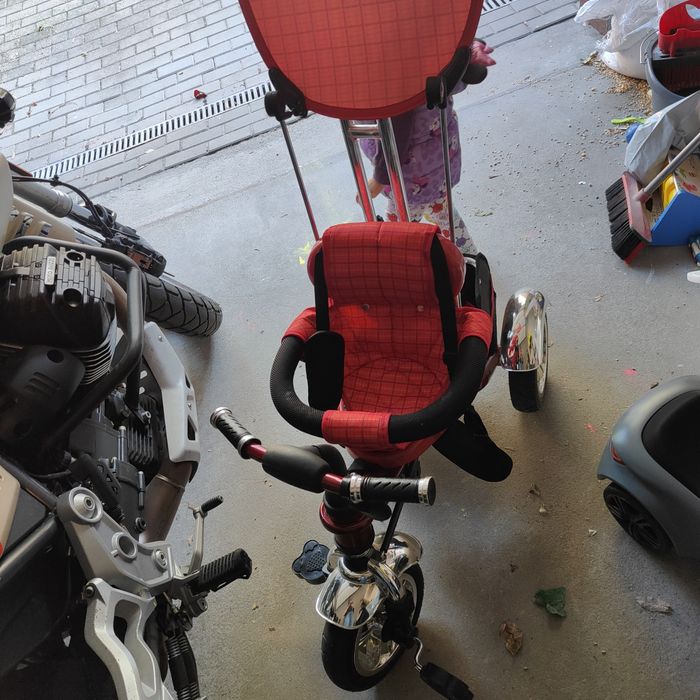 Rowerek 3 kołowy, wózek