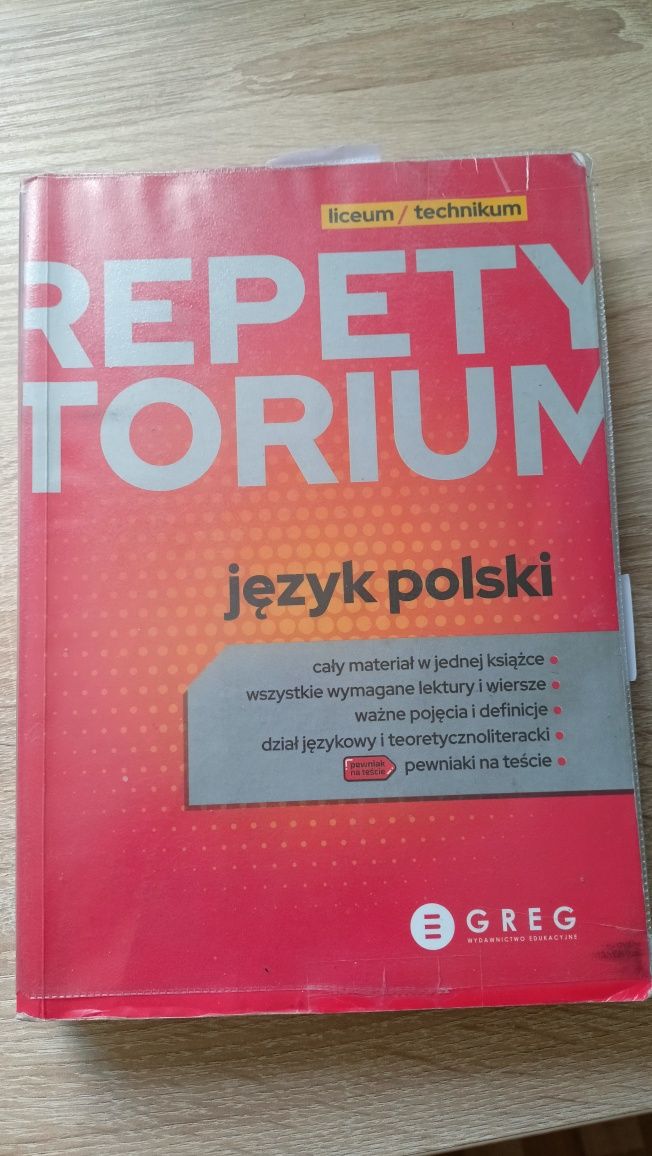 Repetytorium język polski GREG