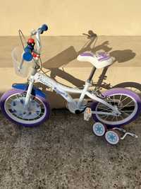 Bicicleta Frozen roda 16” 5-7 anos