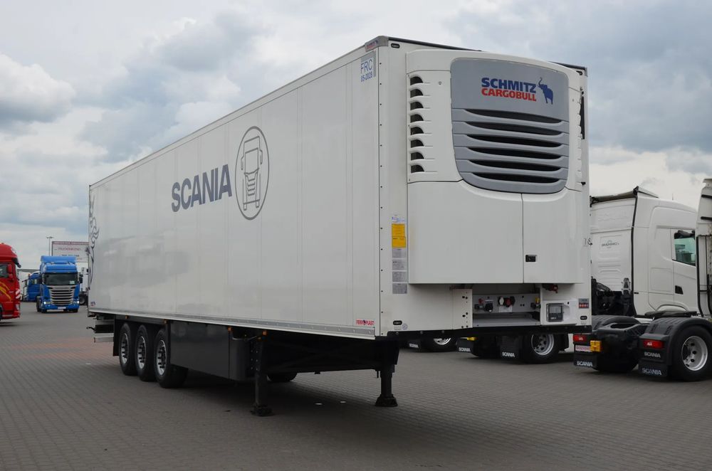 Schmitz Cargobull CHŁODNIA DOPPELSTOCK 1647mth OŚ POD. KOSZ PAL. DRUKARKA DE 7656