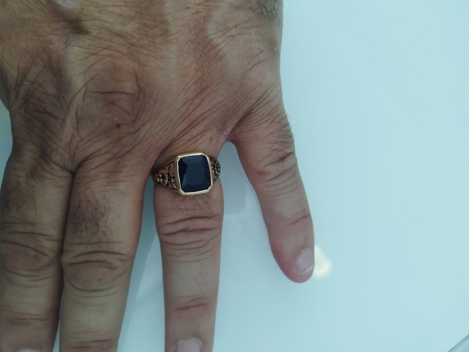 Anel em ouro de 19,2kt