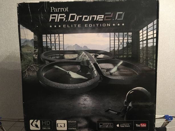 дрон квадрокоптер PARROT AR.DRONE 2.0 Elite Edition