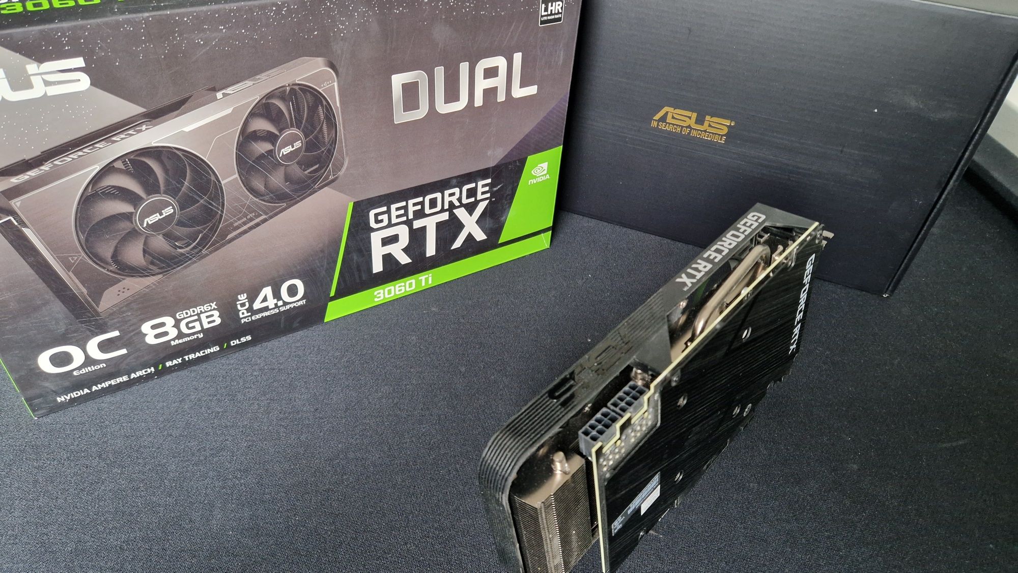 Asus RTX 3060 Ti GDDR6X Dual Gaming 8GB OC LHR