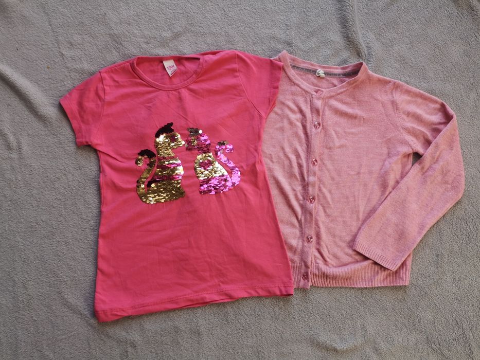 Komplet dla dziewczynki na 7-8lat 122-128cm