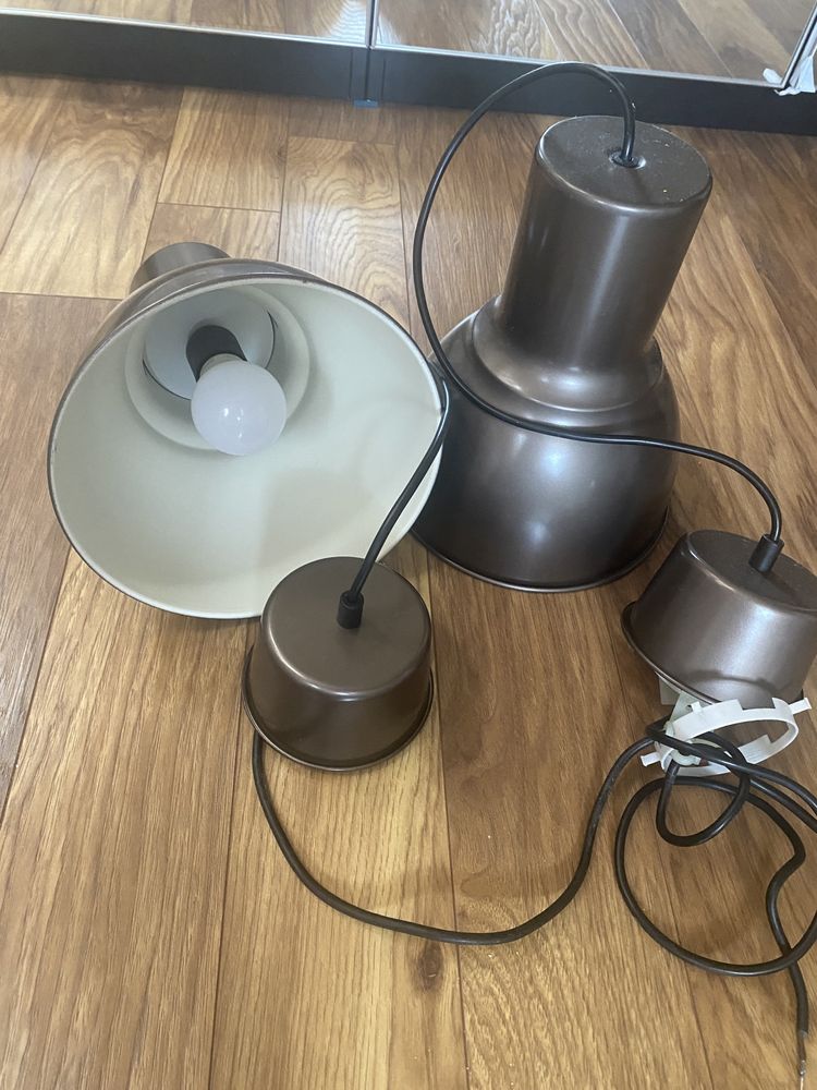 Lampa loft industrialna Ikea 2 sztuki Hektoro