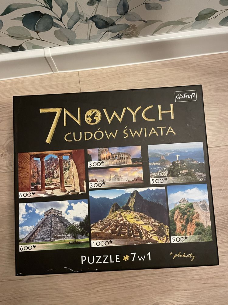 Puzzle TREFL 7 nowych cudow swiata