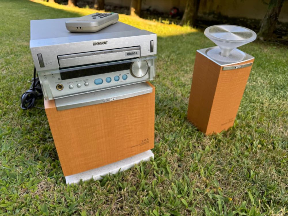 Sony Leitor de CDs com Coluna