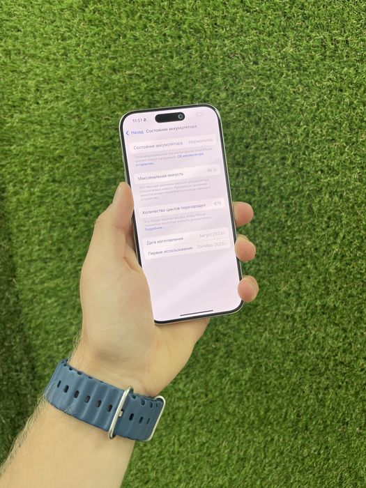 iPhone 15Pro 256Gb Never lock Tatanium white