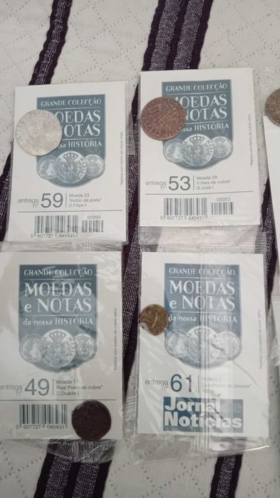 colecção de moedas