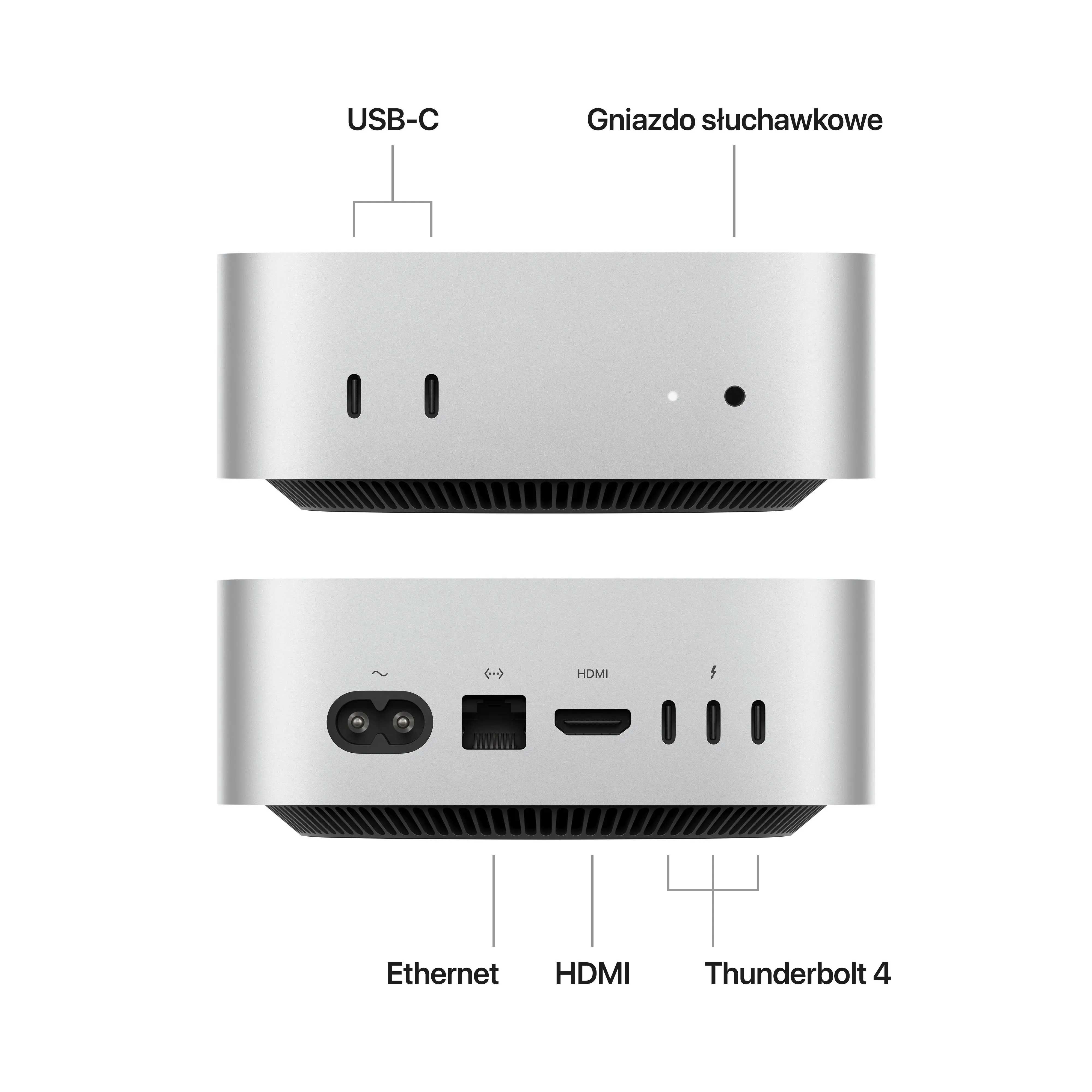 Apple Mac Mini M4 10 CPU 10 GPU 16 GB 256 GB NOWY RATY 0%