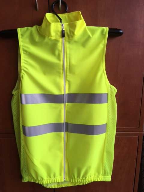 Kamizelka kolarska fluo,rozmiar M