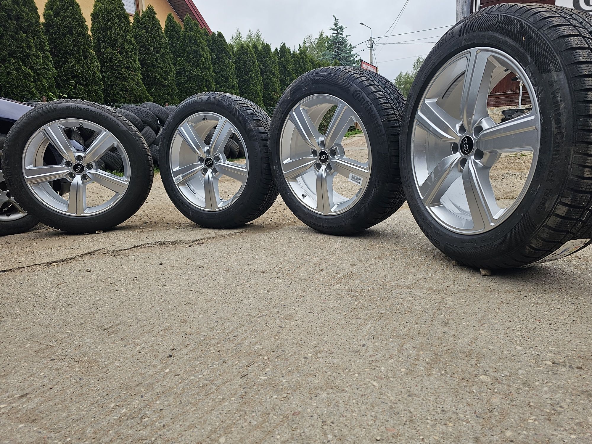 Koła Zimowe-NOWE- Audi Q7-Q8 R20 5x112-Continental 255/50/20