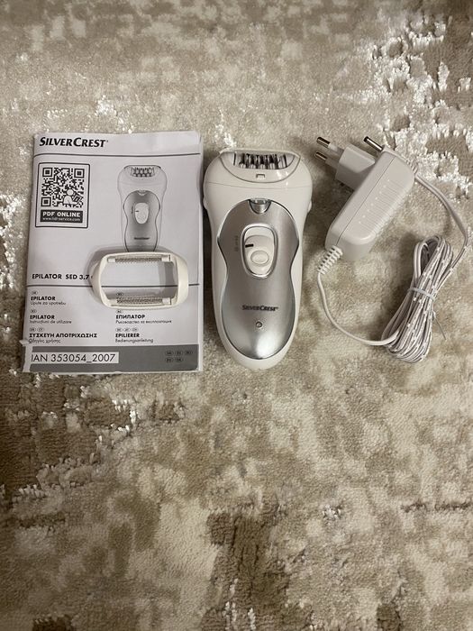 Епілятор електричний SED 3.7 G3 Silver Crest білий рожевий