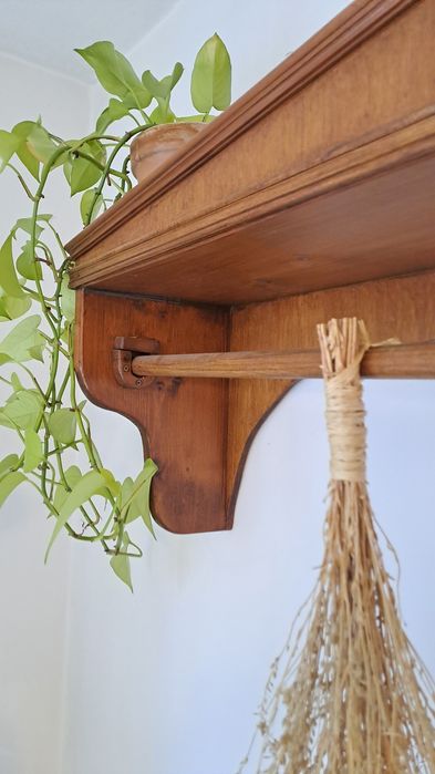 Sprzedam półkę, drążek do suszonych ziół