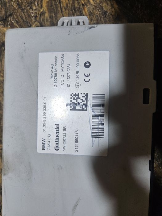 Moduł cas Bmw F10 F11 F07 F01 F11 F12 F13 F25 sterownik komputera