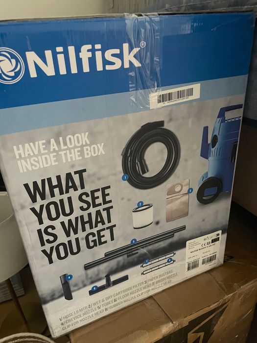 Aspirador de água e pó Nilfisk