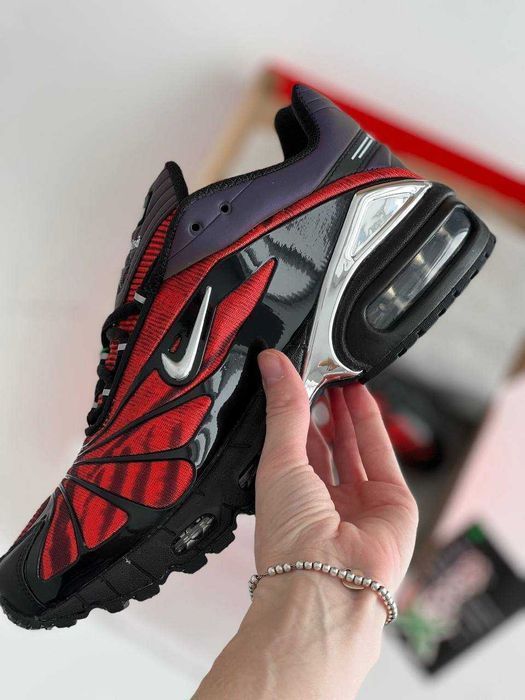 Мужские кроссовки Skepta x Nike Air Max Tailwind 5 Red ‘Bloody Chrome’
